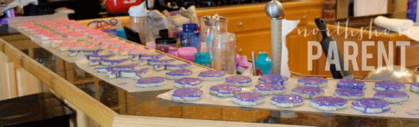 counter full of sugar cookies