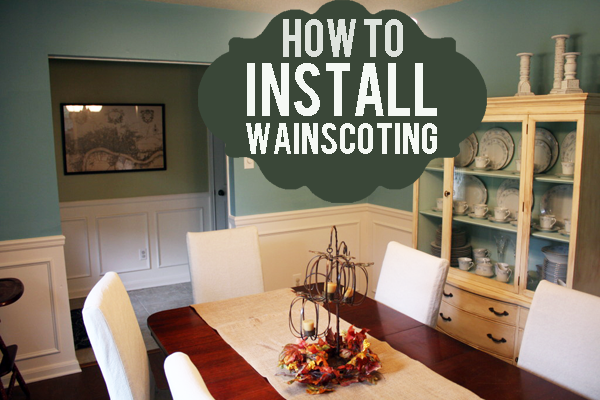 how-to-install-wainscoting