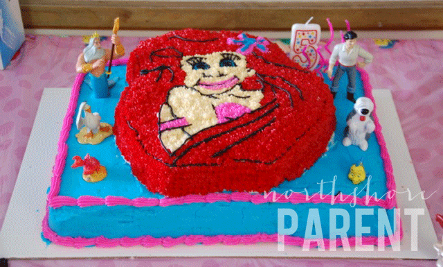 ariel party cake