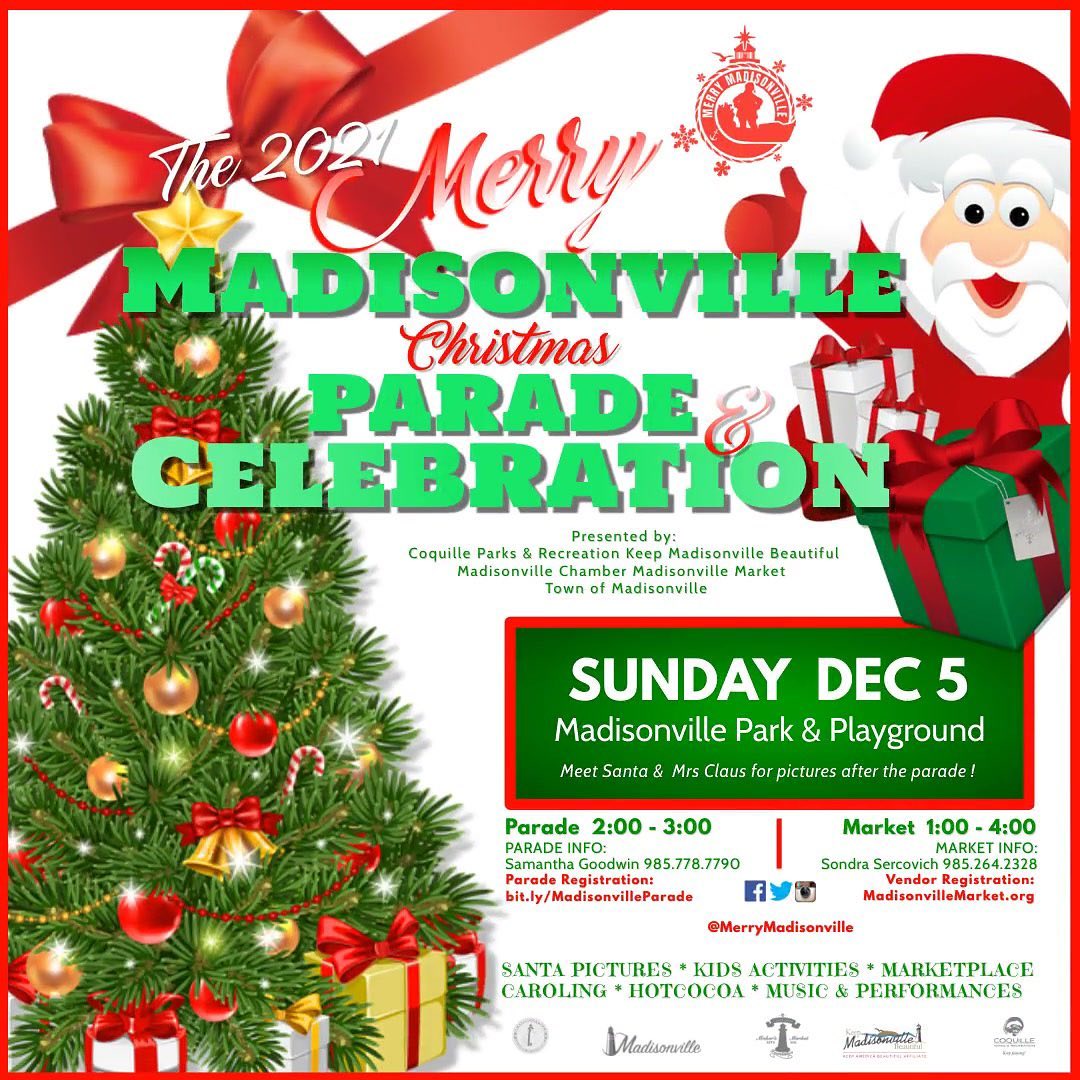 Madisonville Christmas Parade 2022 Merry Madisonville {Including Parade} - Northshore Parent