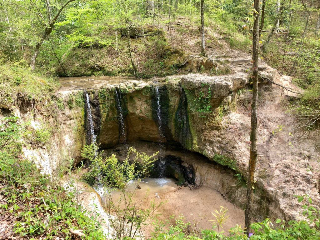 Camping near clark creek natural outlet area