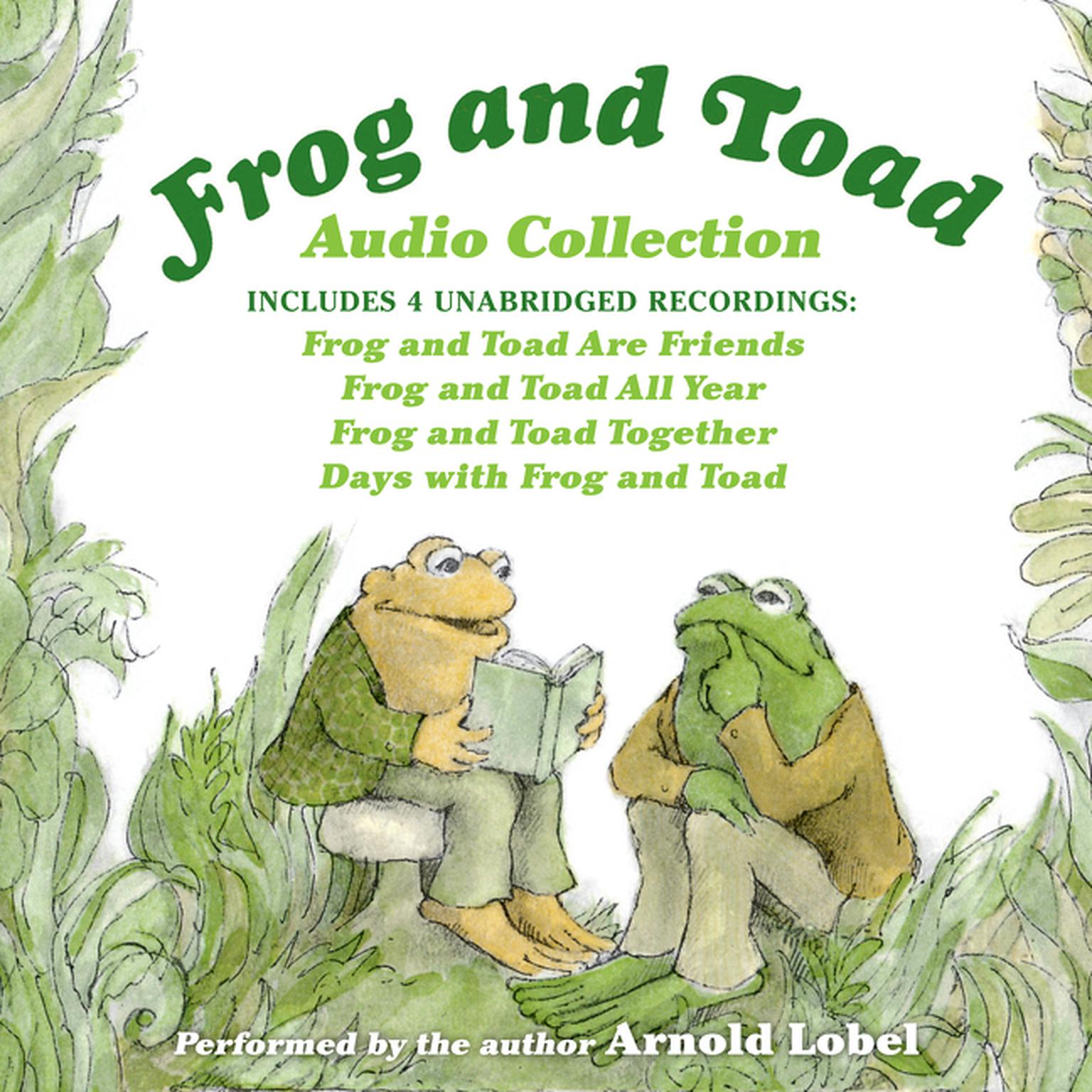 cover of the frog and toad audiobook