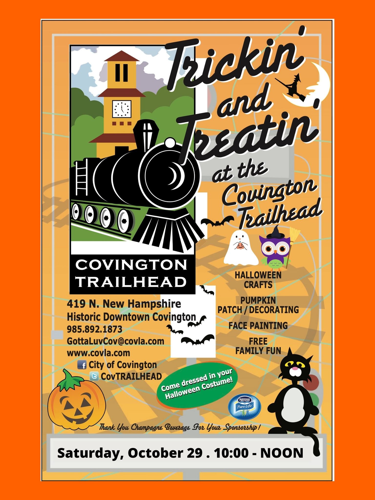 Trickin' and Treatin' Kids Event