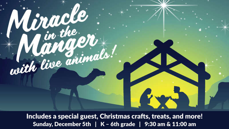 Miracle in the Manger: Live Nativity