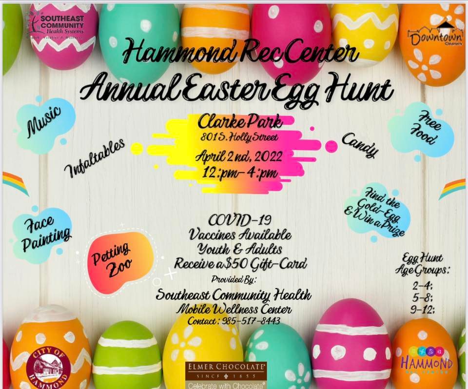 Hammond Rec Easter Egg Hunt