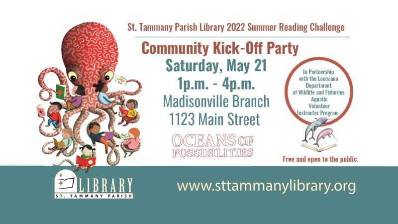 St. Tammany Parish Library Summer Reading Kickoff