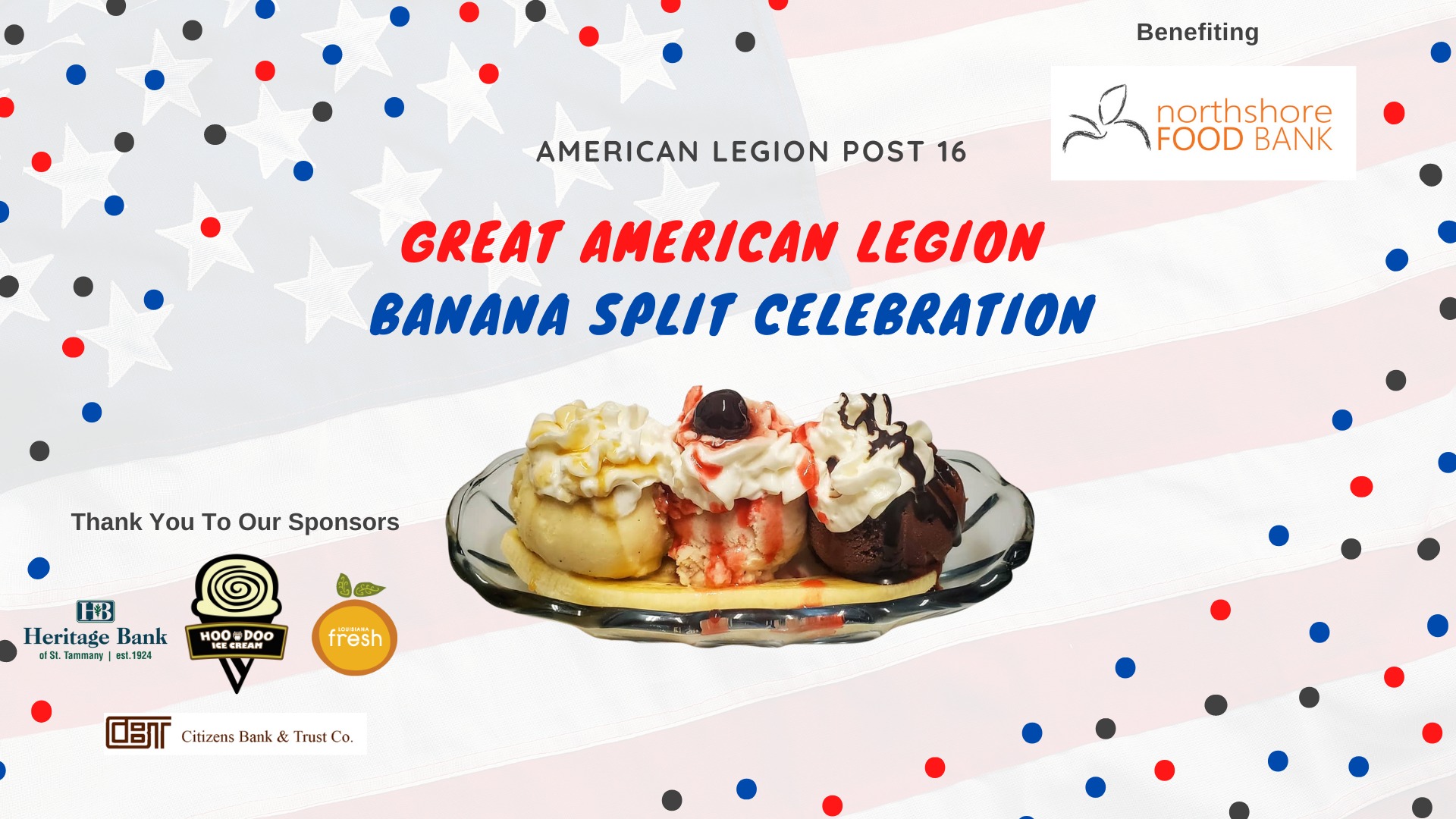 Great American Legion Banana Split Celebration