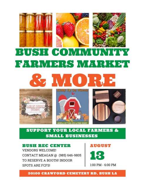 Bush Community Farmer's Market