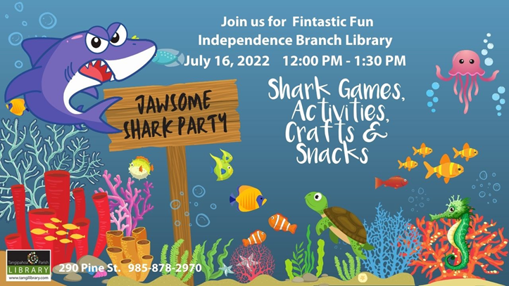 Independence Jawsome Shark Party