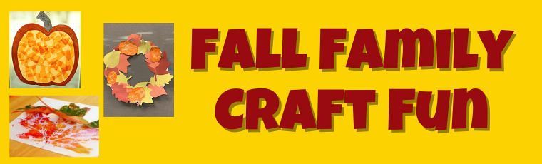 Fall Family Craft Fun Drop In Event