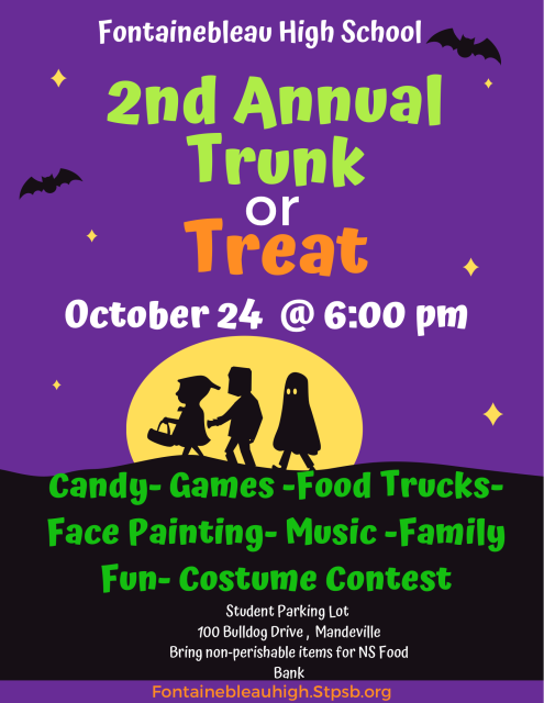 Fountainebleau High Trunk or Treat