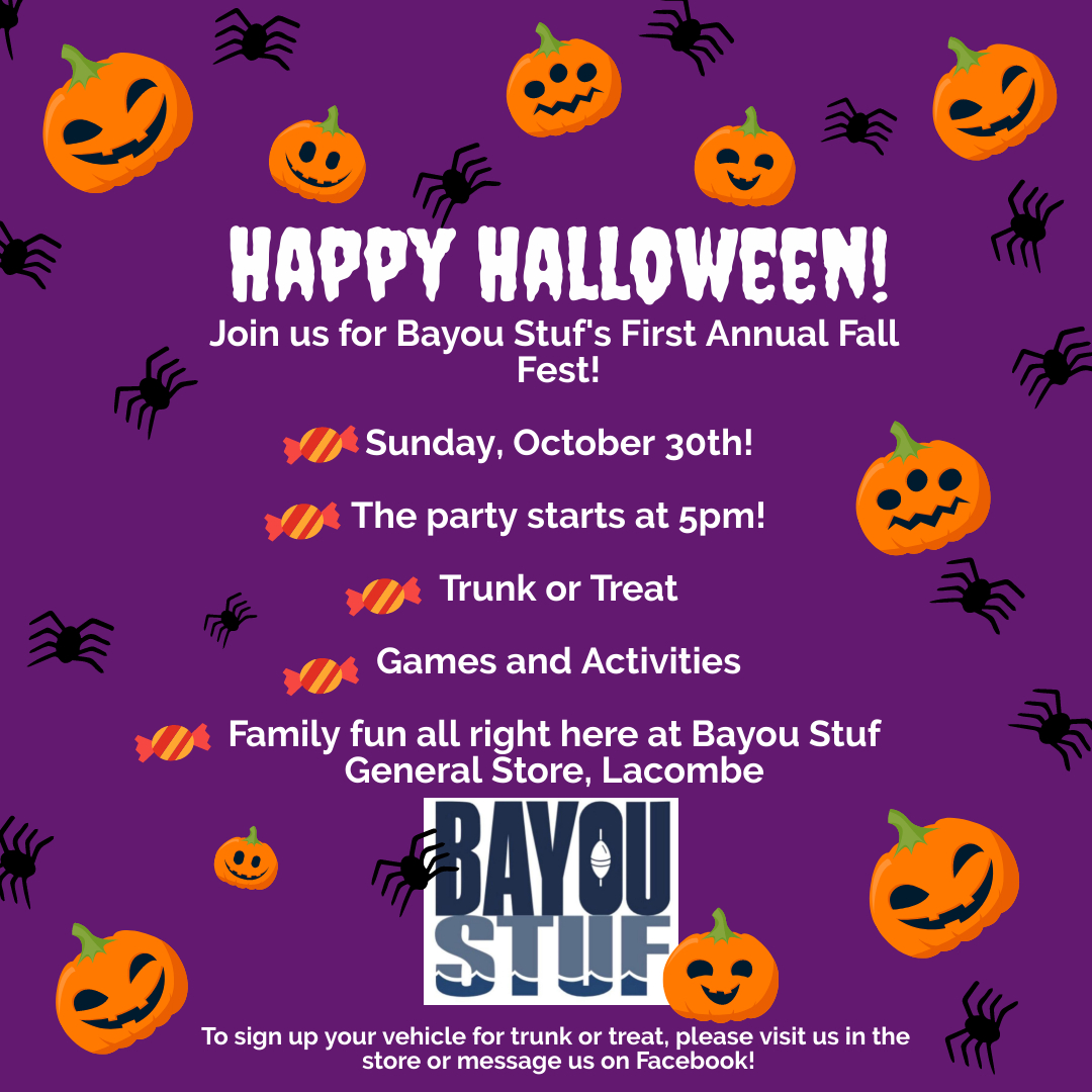 Bayou Stuf's Fall Festival/Truck or Treat